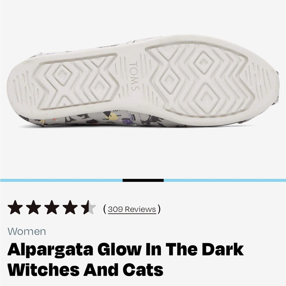 Tom’s Size 12 glow in the dark watch and cat shoes Halloween brand new w/box/tag - Picture 2 of 5